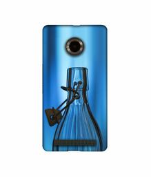 Amazon Brand - Solimo Designer Blue Bottle 3D Printed Hard Back Case Mobile Cover for Micromax YU Yuphoria AQ5010 / AO5010