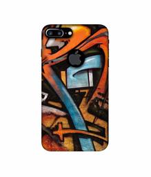 Amazon Brand - Solimo Designer Painting 3D Printed Hard Back Case Mobile Cover for Apple iPhone 7 Plus (Logo Cut)