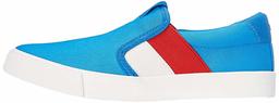 RED WAGON Tennis Bicolores à Enfiler Garçon, Bleu (Blue), 30.5 EU