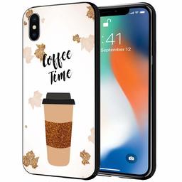 Amazon Brand - Solimo Designer Coffee Printed Hard Back Case Mobile Cover for Apple iPhone X/Xs (D1247)