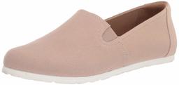 Amazon Essentials Casual Slip on Canvas Flat with Sport Bottom Sneaker, Taupe, EU 35-36