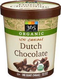 365 EVERYDAY VALUE Organic Dutch Chocolate Ice Cream, 32 FZ