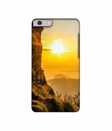 Amazon Brand - Solimo Designer Mountan Side Sun View 3D Printed Hard Back Case Mobile Cover for Micromax Canvas Knight 2 E471