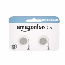 AmazonBasics CR1616 Lithium Coin Cell - Pack of 2