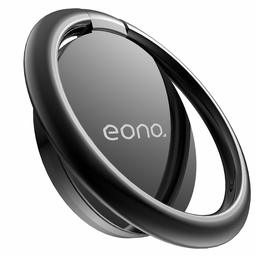 Eono Essentials Telefoon Ring Houder, Handige Vinger Ring Stand : Universele Grip 360 Verstelbare Mobiele Telefoon Loop voor Alle 4~8