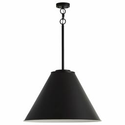 Amazon Brand – Stone & Beam Vintage Large-Format Pendant Light with Bulb, 30