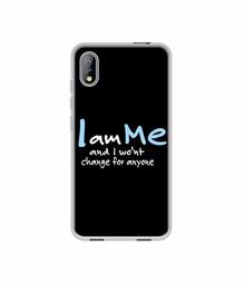 Amazon Brand - Solimo Designer Quotes UV Printed Soft Back Case Mobile Cover for I Kall K5