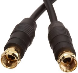 AmazonBasics Coax Extension Cable (Black) (25 Feet/7.62 Meters) (Discontinued by Manufacturer)