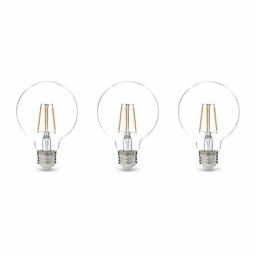 AmazonBasics – Bombilla LED regulable, 15.000 horas de vida útil, G25