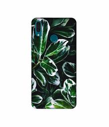 Amazon Brand - Solimo Designer Leaf Imperation 3D Printed Hard Back Case Mobile Cover for Huawei Y9 (2019)