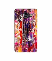 Amazon Brand - Solimo Designer Mashup of Multicolor 3D Printed Hard Back Case Mobile Cover for Samsung Galaxy A3 (2016)