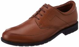 Burwood Men's Tan Leather Formal Shoes-7 UK (41 EU) (BW 393)