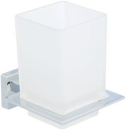 AmazonBasics Euro Toilet Roll Holder, AB-BR825-PC