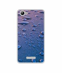 Amazon Brand - Solimo Designer Water Drops UV Printed Soft Back Case Mobile Cover for Lyf Wind 1