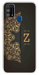 Amazon Brand - Solimo Designer Multicolor Black Pattern Alphabet-Z Printed Soft Back Case Mobile Cover for Samsung Galaxy M31