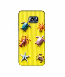 Amazon Brand - Solimo Designer Sea Animals 3D Printed Hard Back Case Mobile Cover for Samsung Galaxy S6 Edge Plus