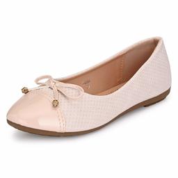 Flavia Women's Beige Ballet Flats-9 UK (40 EU) (10 US) (FK/WQ004/BGE)