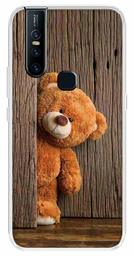 Amazon Brand - Solimo Designer Multicolor Teddy Design Printed Soft Back Case Mobile Cover for Vivo V15