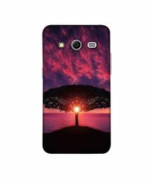 Amazon Brand - Solimo Designer Nature Digital Painting 3D Printed Hard Back Case Mobile Cover for Samsung Galaxy Core 2 G355H