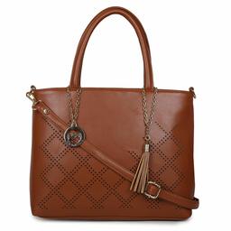 Nia & Nicole Women's Handbag (Tan)