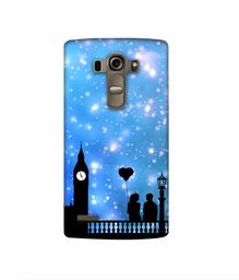 Amazon Brand - Solimo Designer Love Couple Vector 3D Printed Hard Back Case Mobile Cover for LG G4 Stylus