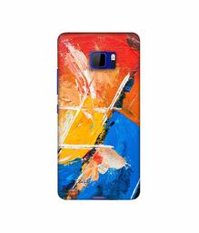 Amazon Brand - Solimo Designer Color Impression On Canvas 3D Printed Hard Back Case Mobile Cover for HTC U Ultra