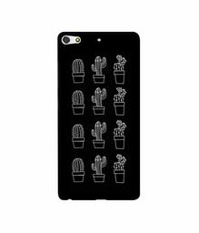 Amazon Brand - Solimo Designer Cactus Design 3D Printed Hard Back Case Mobile Cover for Gionee Elife S7