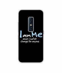 Amazon Brand - Solimo Designer Quotes UV Printed Soft Back Case Mobile Cover for Vivo V17 Pro