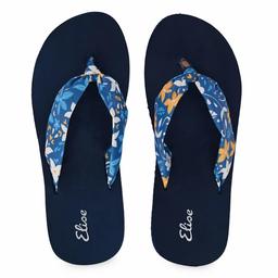 ELISE Women's Blue Slippers-3 UK (36 EU) (4 US) (EFHS20-03)