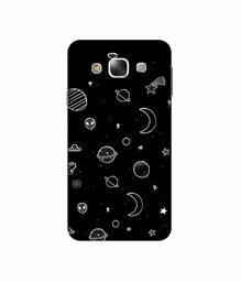 Amazon Brand - Solimo Designer Solar System 3D Printed Hard Back Case Mobile Cover for Samsung Galaxy E5