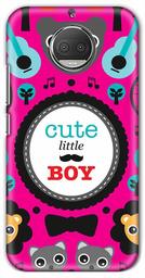 Amazon Brand - Solimo Designer Cute Little Boy Pink Pattern 3D Printed Hard Back Case Mobile Cover for Motorola Moto G5S Plus