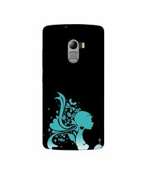 Amazon Brand - Solimo Designer Lady Vector N 3D Printed Hard Back Case Mobile Cover for Lenovo K4 Note