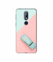 Amazon Brand - Solimo Designer Toy Car 3D Printed Hard Back Case Mobile Cover for Nokia 7.1