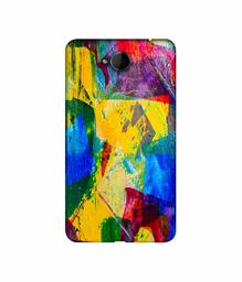 Amazon Brand - Solimo Designer Multicolor Canvas 3D Printed Hard Back Case Mobile Cover for Microsoft Lumia 650