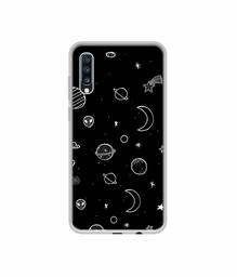 Amazon Brand - Solimo Designer Solar System UV Printed Soft Back Case Mobile Cover for Samsung Galaxy A70