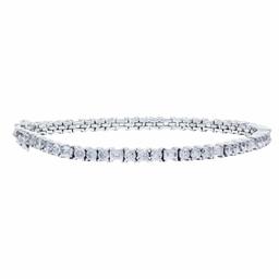 [Find] Amazon Collection roziumumekkisuta-ringusiruba-kuriaraundo & bage ttokattokyu-bikkuzirukoniatenisuburesuretto, 18.4 cm Length Bracelet jeb00052 _ 110cl7qqd00 