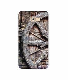 Amazon Brand - Solimo Designer Old Stambh 3D Printed Hard Back Case Mobile Cover for Samsung Galaxy C7 Pro