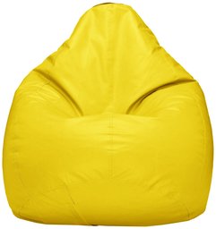 Amazon Brand - Solimo XXXL Bean Bag Cover (Yellow)