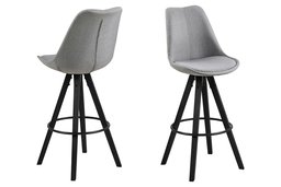 An Amazon Brand: Movian Arendsee, Set of 2 Bar Stools 55 x 48.5 x 111.5cm (L x W x H)