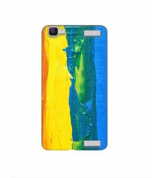 Amazon Brand - Solimo Designer Multicolor Line Color On Canvas 3D Printed Hard Back Case Mobile Cover for Vivo V1 Max