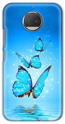 Amazon Brand - Solimo Designer Butterfly Star Design 3D Printed Hard Back Case Mobile Cover for Motorola Moto G5S Plus