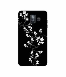 Amazon Brand - Solimo Designer Color Flowers 3D Printed Hard Back Case Mobile Cover for Samsung Galaxy J7 Duo