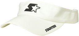 STARTER Women's Performance Visor, Amazon Exclusive, White, One Size