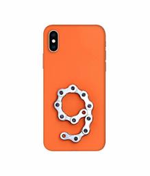 Amazon Brand - Solimo Designer Number Nine 3D Printed Hard Back Case Mobile Cover for Apple iPhone Xs Max