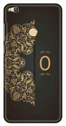 Amazon Brand - Solimo Designer Black Pattern Alphabet-O 3D Printed Hard Back Case Mobile Cover for Huawei Honor 8 Lite