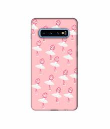 Amazon Brand - Solimo Designer Monkey with Skart 3D Printed Hard Back Case Mobile Cover for Samsung Galaxy S10 Plus