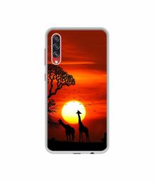 Amazon Brand - Solimo Designer Sunshade UV Printed Soft Back Case Mobile Cover for Samsung Galaxy A70s