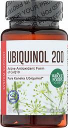 Whole Foods Market, Ubiquinol 200, 30 ct