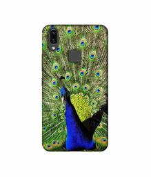 Amazon Brand - Solimo Designer Peacock 3D Printed Hard Back Case Mobile Cover for Vivo V9 / V9 Pro