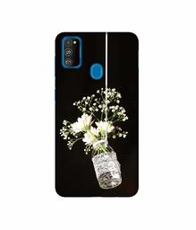 Amazon Brand - Solimo Designer Hanging FlowerPot 3D Printed Hard Back Case Mobile Cover for Samsung Galaxy M21 / M30s